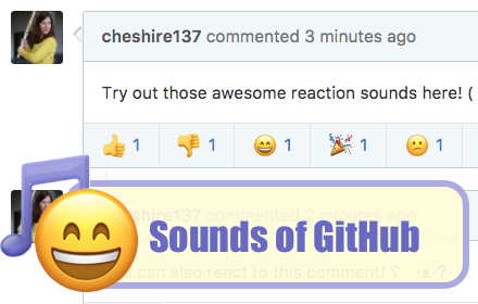 Sounds of GitHub